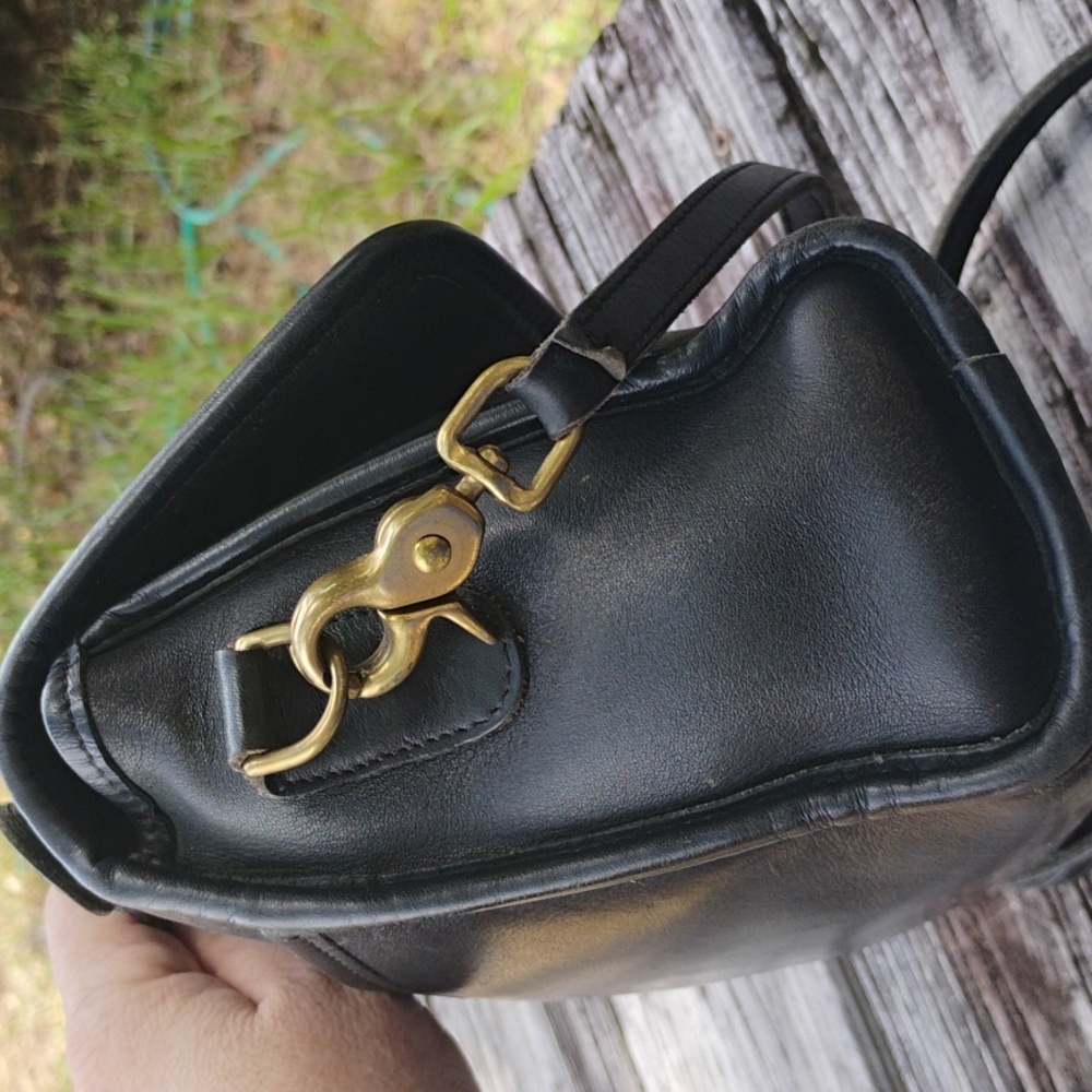 🍍COACH Vintage Court Bag Forever Legacy Collection Glove Leather Handbag - Picture 6 of 16